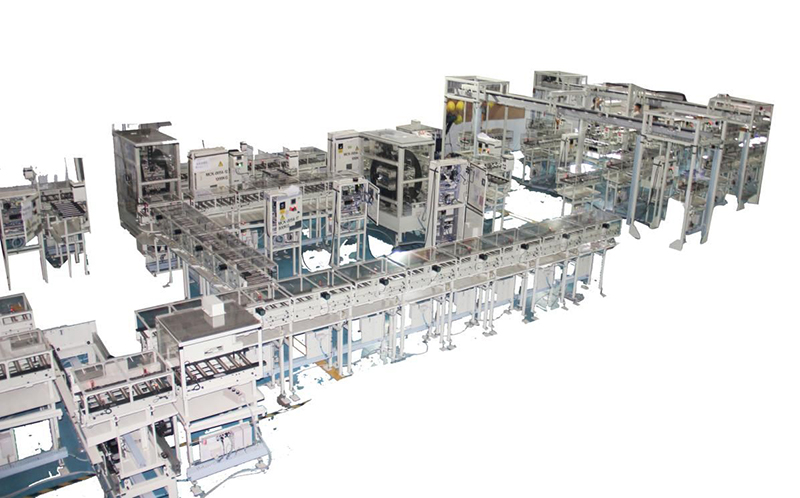 TNGA氣缸蓋全自動物料輸送線