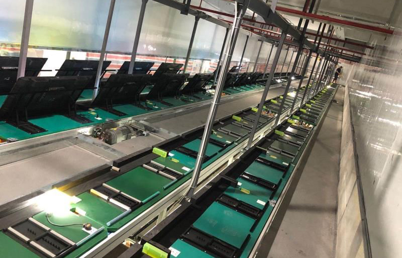 LED電視組裝、檢測和包裝線