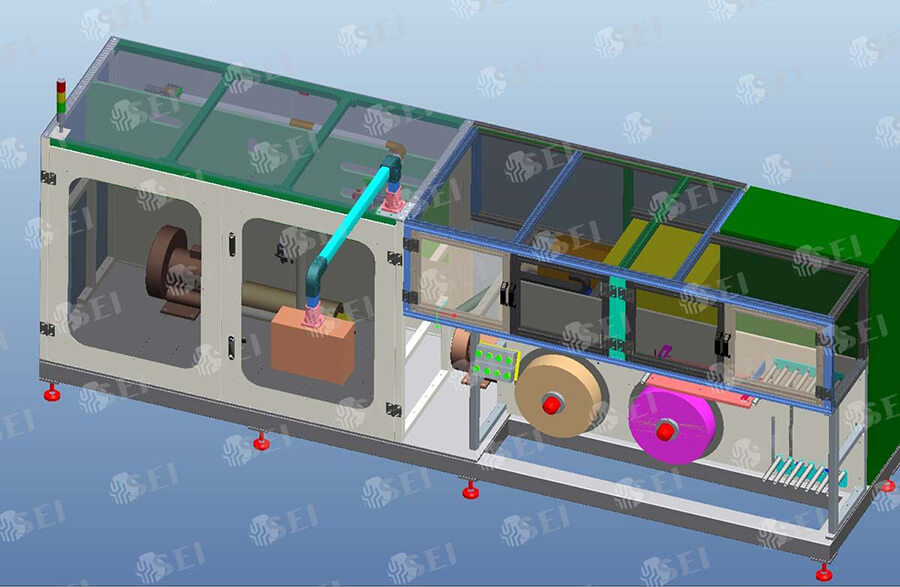 全自動(dòng)棉柔巾包裝設(shè)備