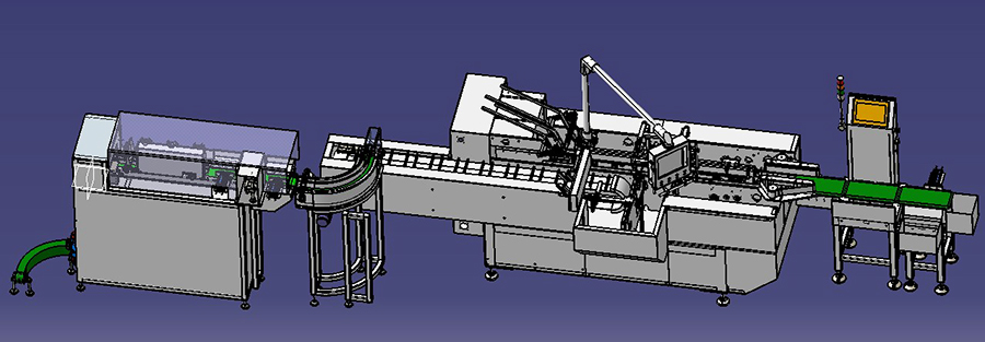 藥品包裝生產(chǎn)線