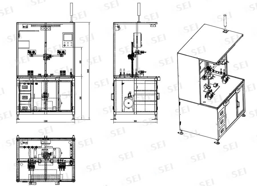 中高壓油管氣密性檢測機(jī)