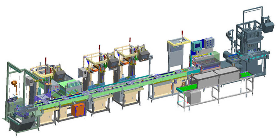 汽車制動(dòng)器裝配生產(chǎn)線