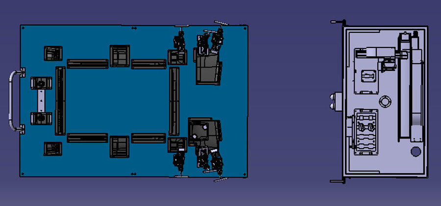 汽車配件自動涂膠機