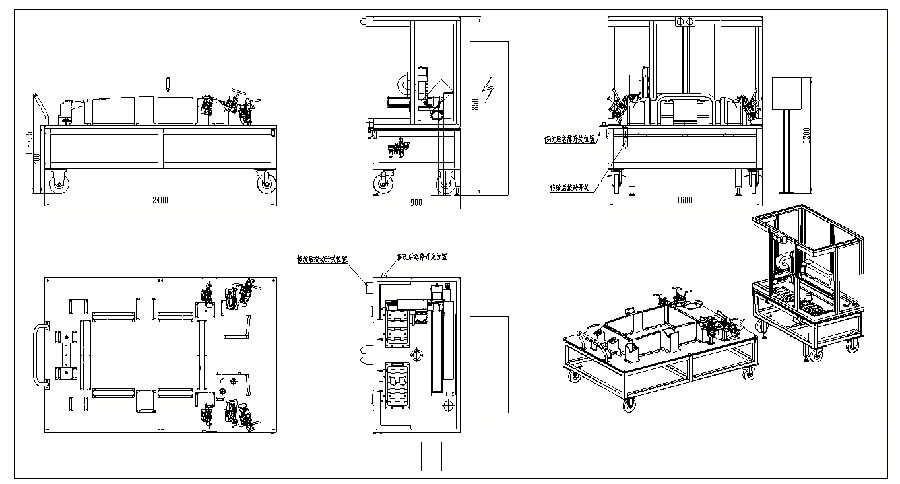 汽車零部件涂膠機