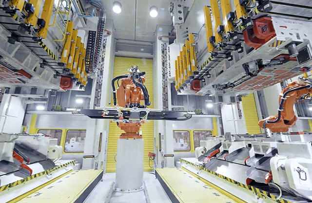 自動化汽車沖壓生產(chǎn)線