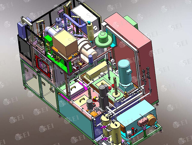 新能源汽車零部件高壓噴淋清洗機