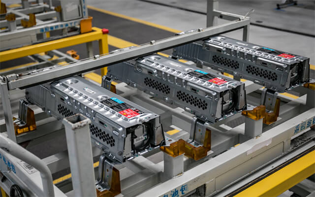 新能源汽車(chē)電池組裝線