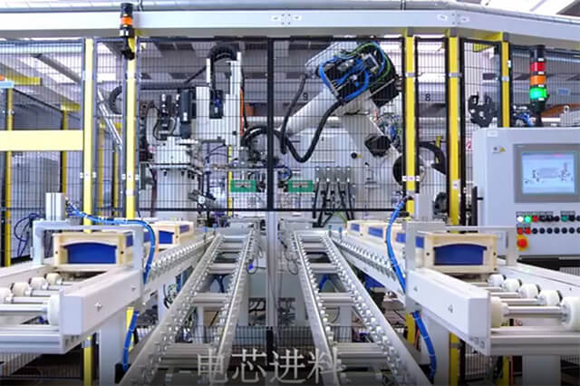 新能源汽車(chē)電池裝配線