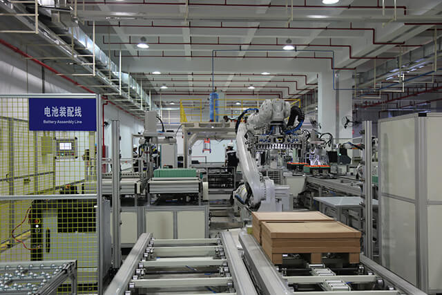 汽車電池pack生產線
