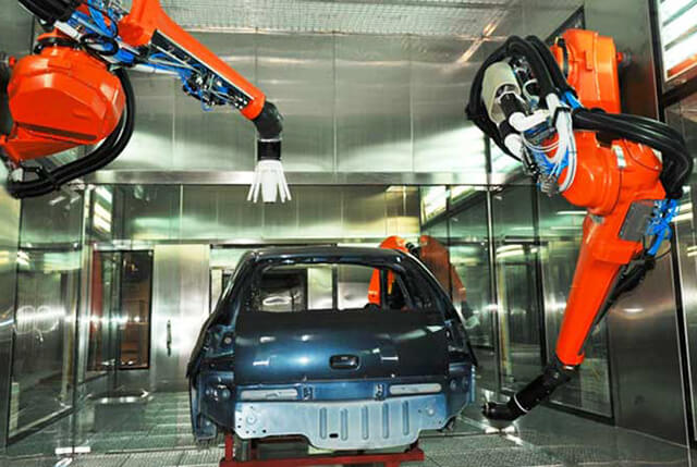 汽車(chē)零部件噴涂生產(chǎn)線(xiàn)