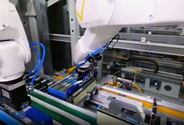 汽車鋰電池包裝線