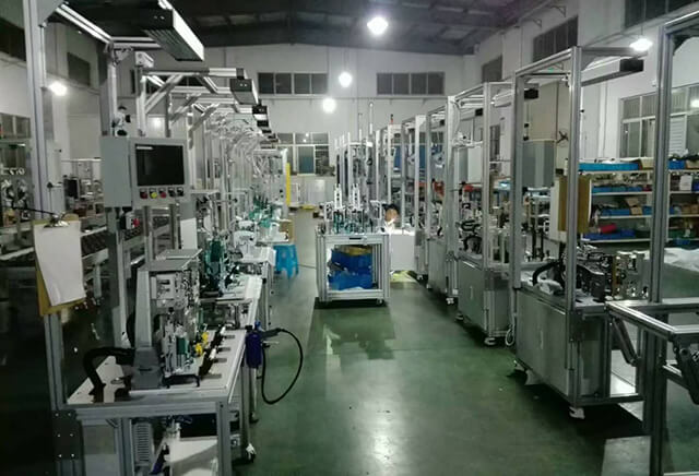 車燈組裝生產(chǎn)線