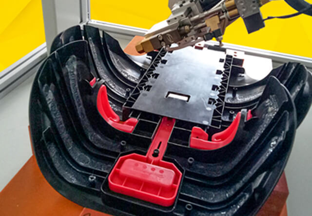 汽車內飾件自動噴膠機