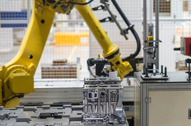 缸體加工自動上下料