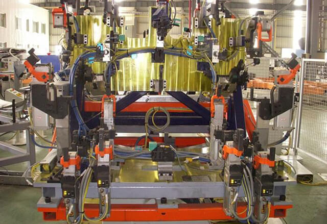 汽車門扶手自動包邊機