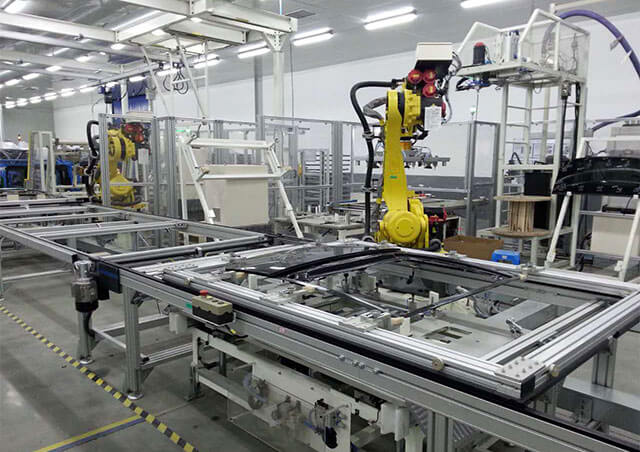 汽車天窗組裝線