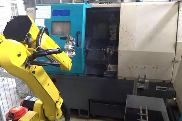 機(jī)械加工自動上下料機(jī)器人