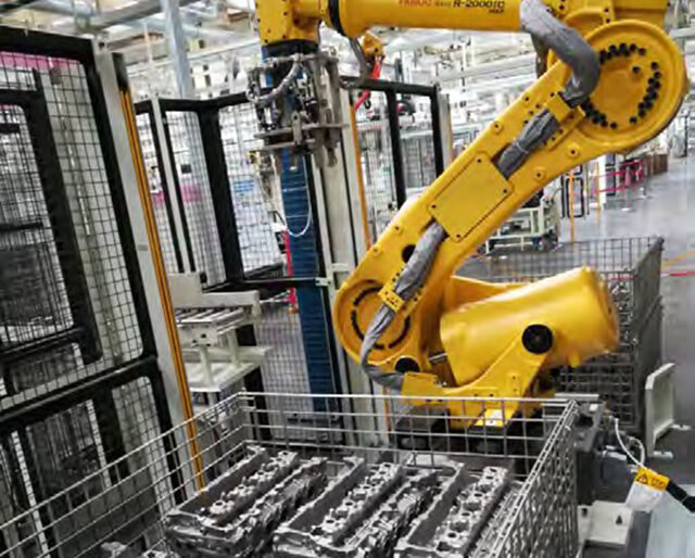 缸體缸蓋機器人上下料