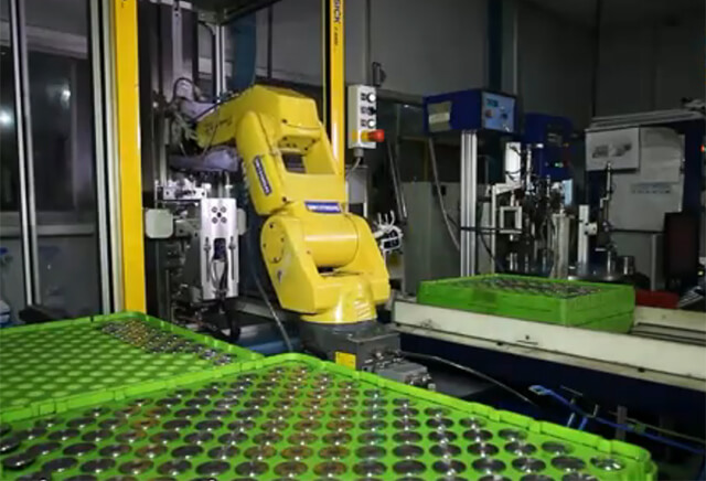 汽車氣門加工自動(dòng)上下料