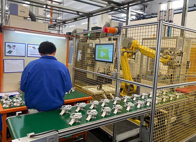 汽車零部件加工上下料