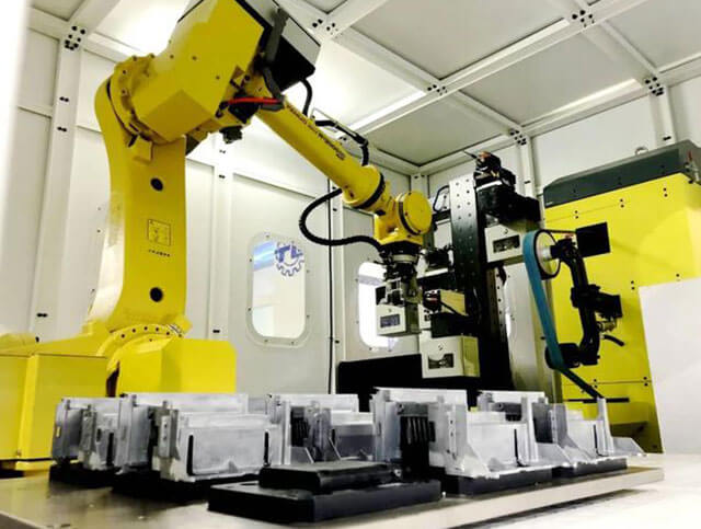 壓鑄自動(dòng)上下料機(jī)器人