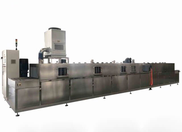 汽車輪轂通過式噴淋清洗機