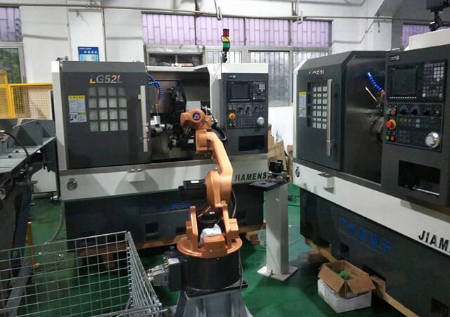 車床自動上下料機(jī)械手