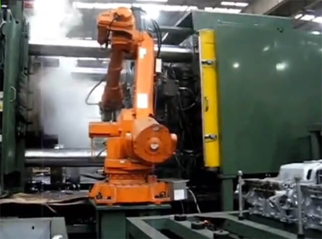 壓鑄上下料機器人