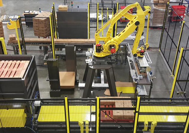 紙箱碼垛上下料機器人