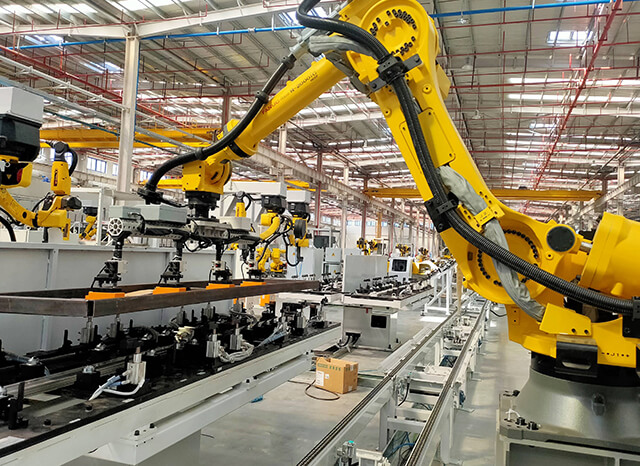 上下料搬運(yùn)機(jī)械臂定制