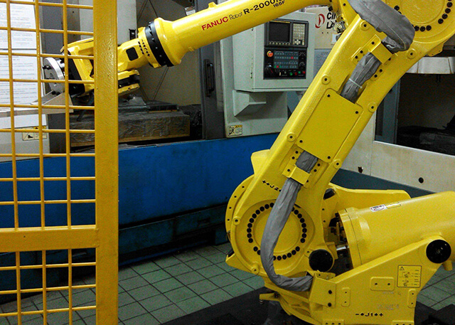 數(shù)控機床自動上下料機器人