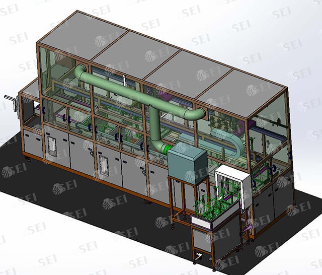 步進(jìn)式全自動(dòng)清洗機(jī)