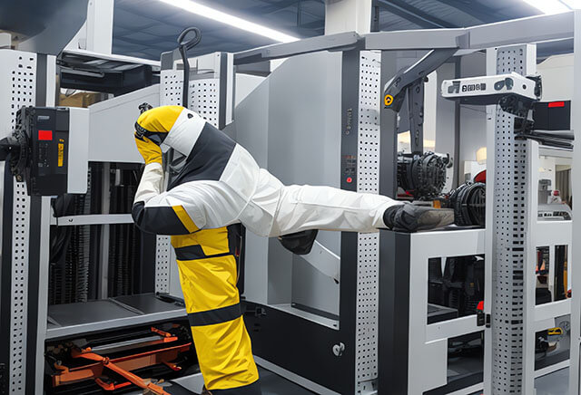 復(fù)合機(jī)器人機(jī)床上下料