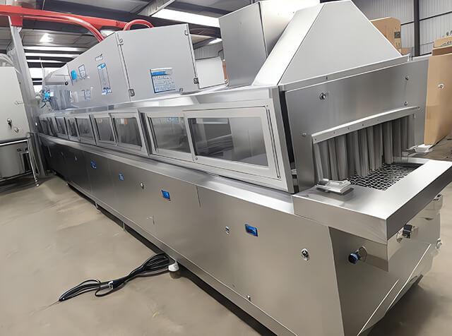 全自動(dòng)通過式噴淋清洗機(jī)