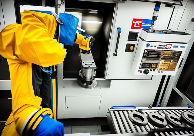 剎車(chē)盤(pán)CNC加工上下料