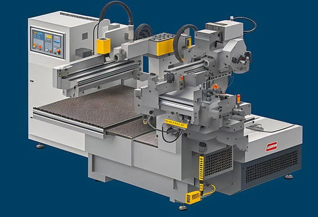 立式雙端面磨床自動上下料