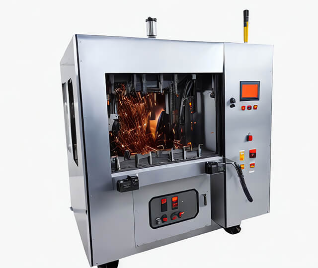 汽車轉(zhuǎn)向燈多頭熱鉚焊接機