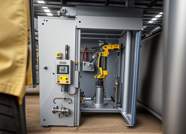 汽車(chē)穩(wěn)定連桿焊接工作站